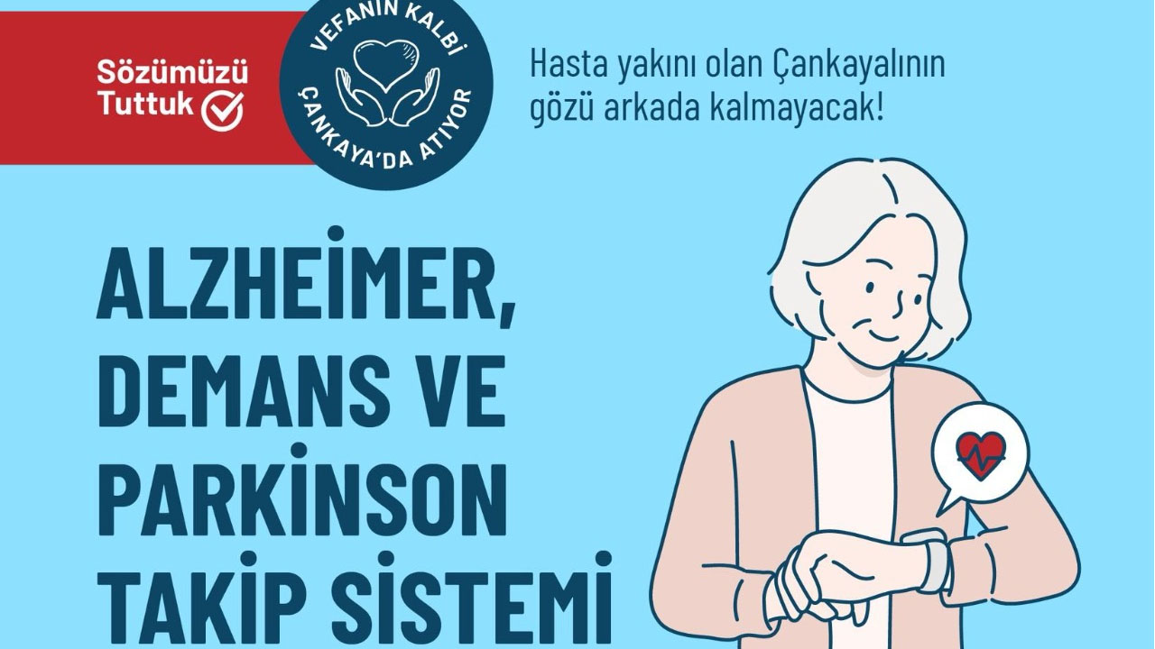 Çankaya'da alzheimer, demans ve parkinson hastalarına müjde