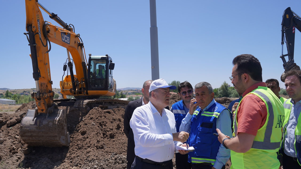 ASKİ Genel Müdürü Kahramankazan’da sahaya indi