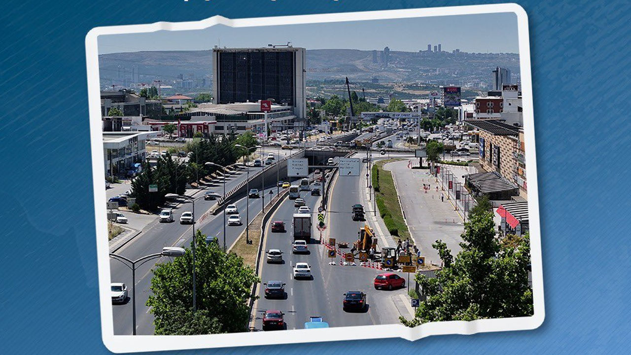 Ankara'da Anadolu Bulvarı Gimat Altgeçidi kapatıldı