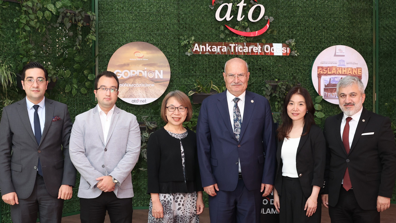 Tayvan heyeti Ankara'da: Patronlar ile toplantı yaptılar
