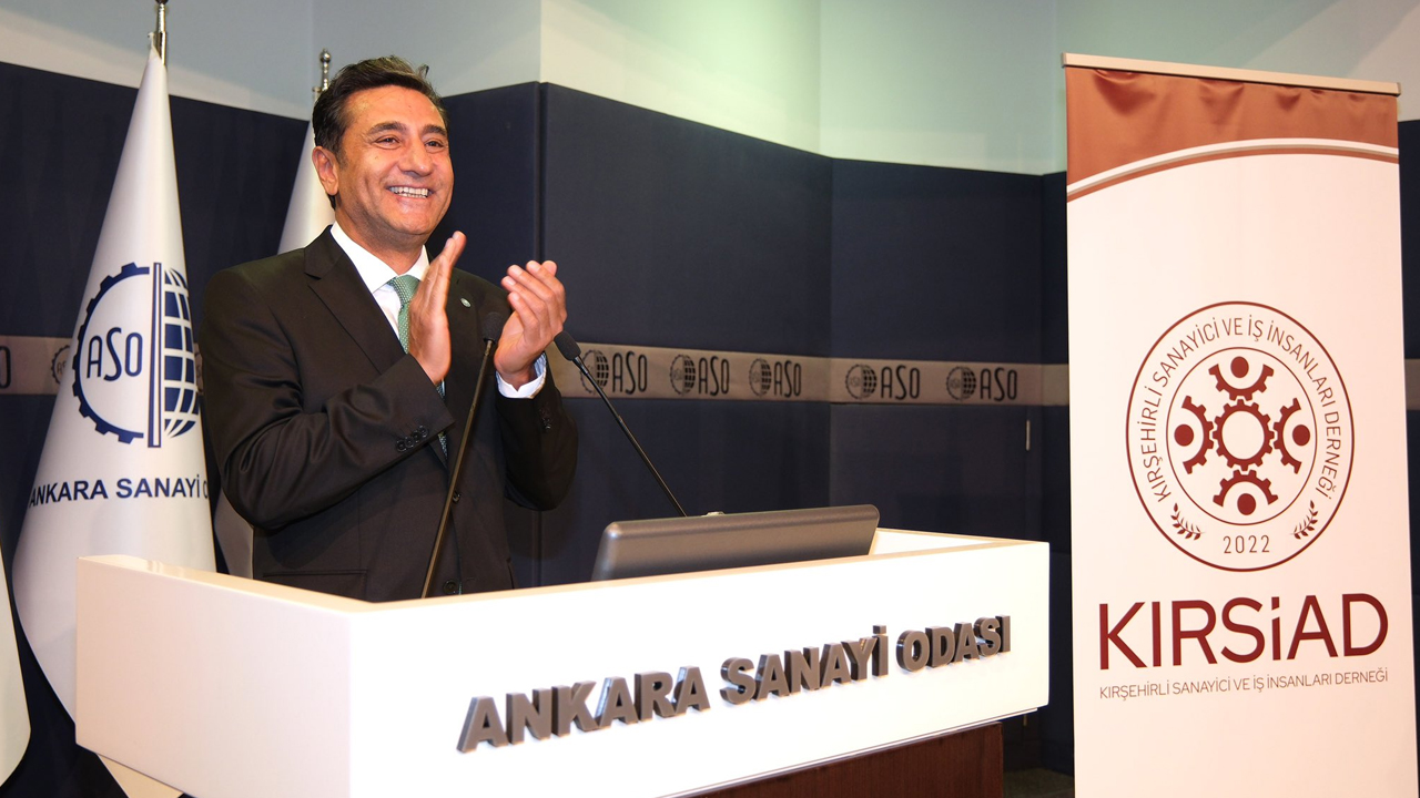 Ankara Sanayi Odası'ndan Kırşehirli iş insanına tebrik