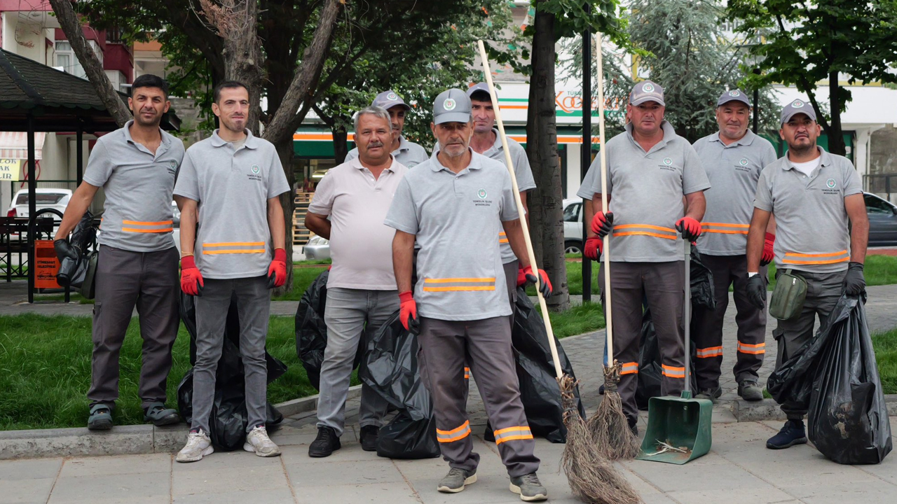 Etimesgut’ta temizlik seferberliği: 150 personel sahaya indi