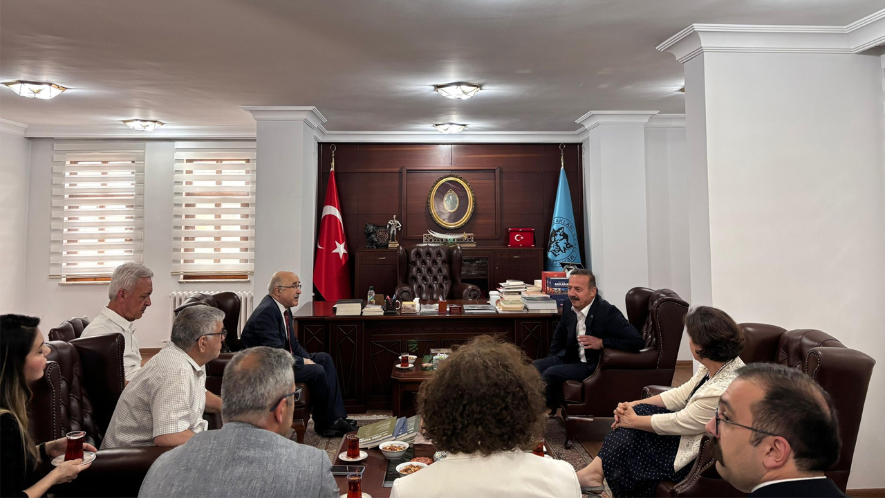 Anahtar Parti heyeti Ankara'da Türk Ocakları'nı ziyaret etti
