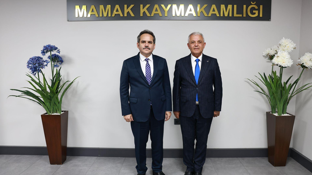 Başkan, yeni Mamak Kaymakamı Nebi Kaya’ya 'hoşgeldin' dedi