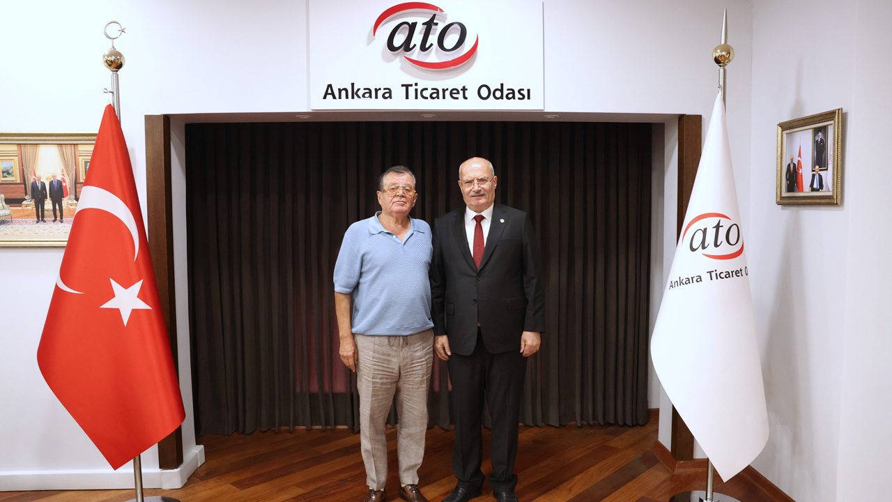 Ankara'nın eski patronu, yeni patronu makamında ziyaret etti