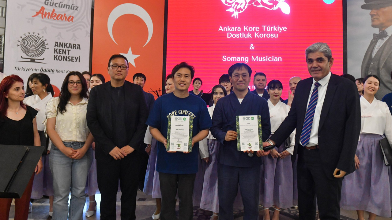 Güney Koreliler Ankara'da: Engelli vatandaşlar için dayanışma