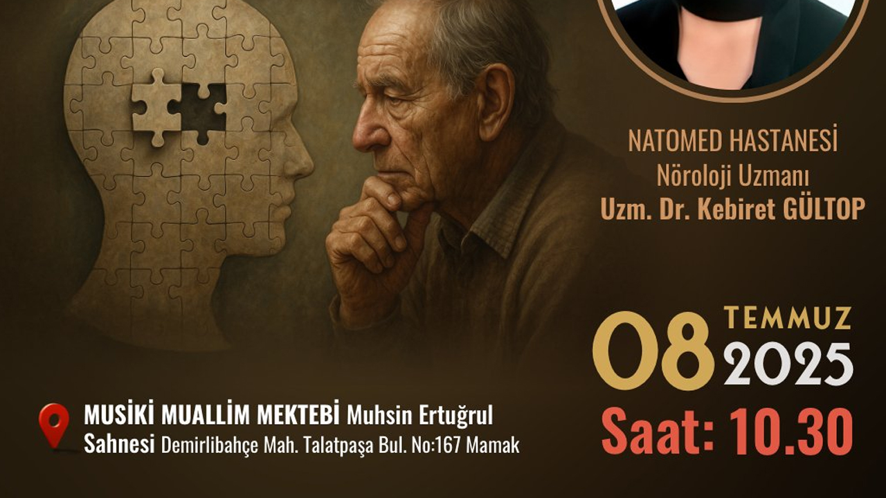 Mamak’ta ücretsiz alzheimer semineri: Tüm vatandaşlar davetli