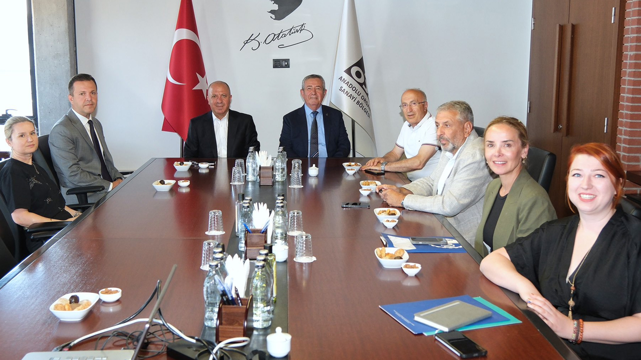 Ankara'nın sanayi patronu Anadolu OSB’yi ziyaret etti