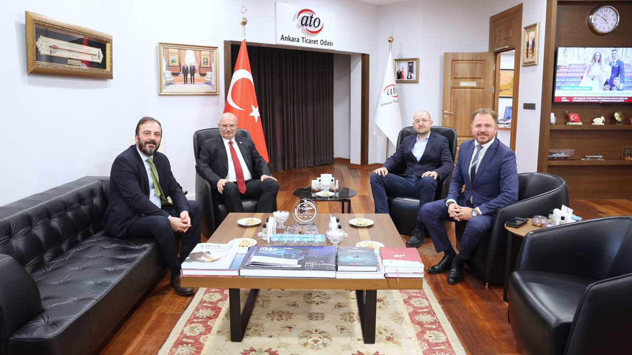 Trendyol heyeti Ankara Ticaret Odası'nı ziyaret etti