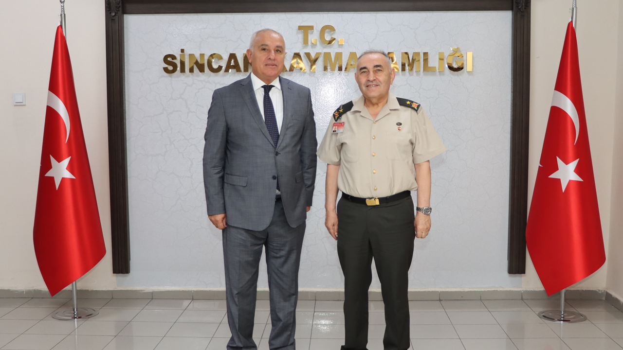 Kara Kuvvetleri Komutanlığı'ndan Sincan'a üst düzey ziyaret