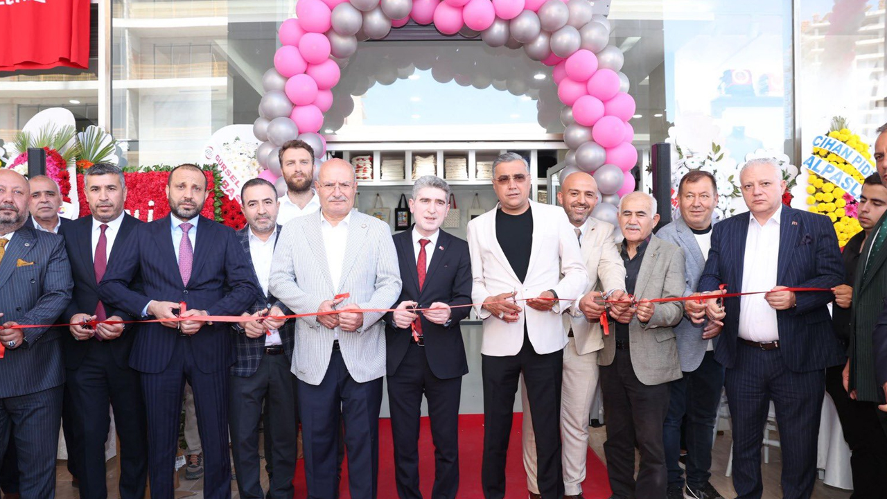 Ankara'nın ticaret patronundan yeni işletmeye hayırlı olsun ziyareti