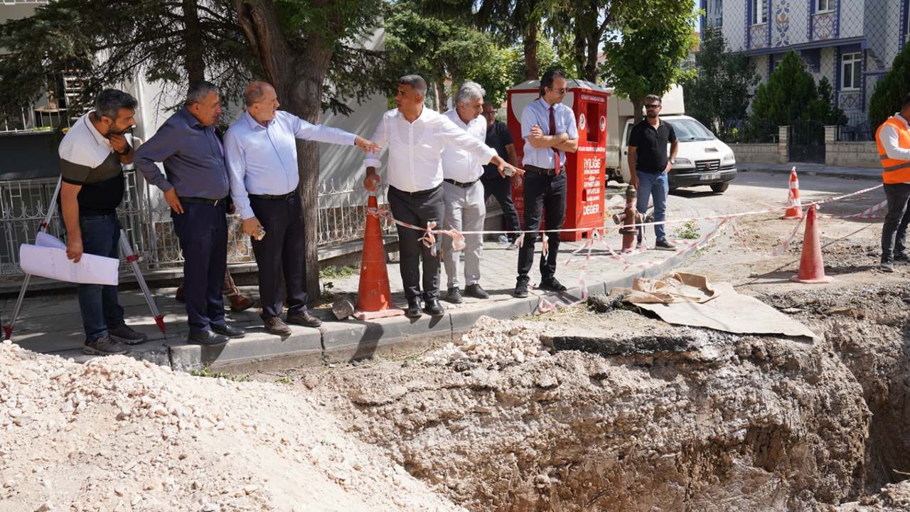 ASKİ Genel Müdürü Akçay’dan Polatlı’ya inceleme ziyareti