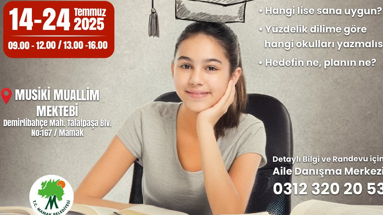 Mamak Belediyesi öğrencilere ücretsiz LGS tercih desteği verecek