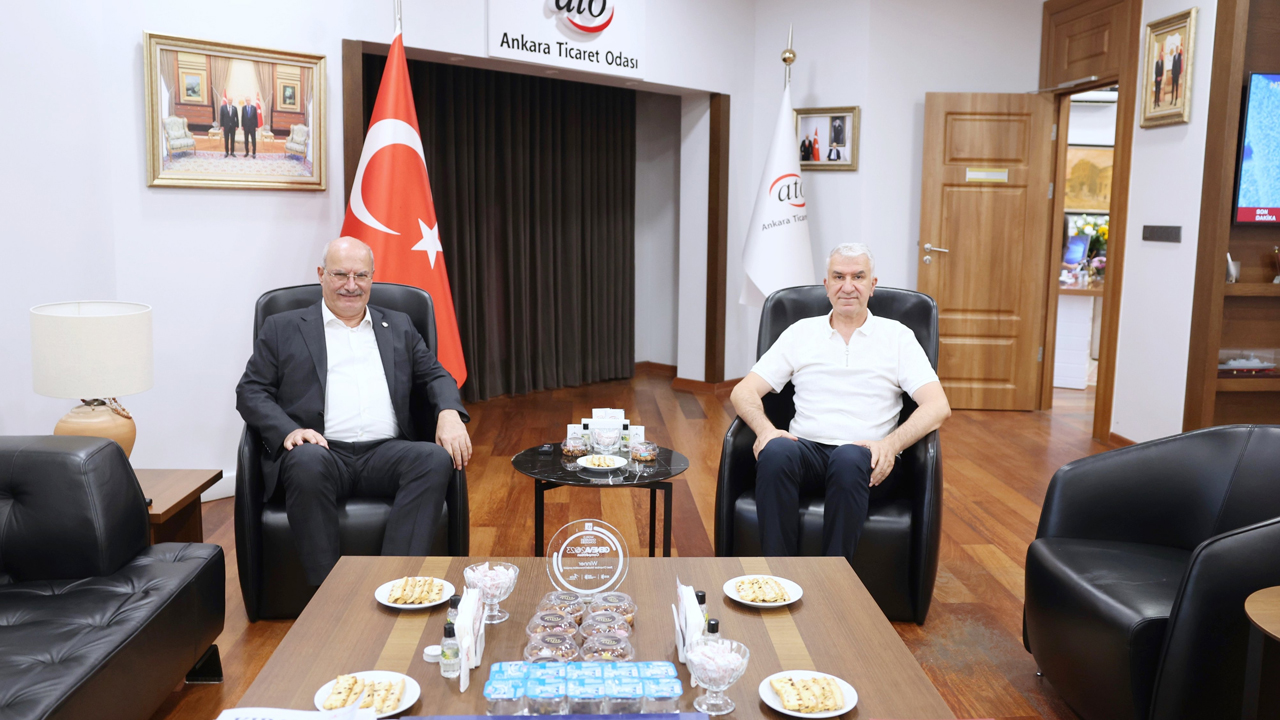 TBMM Hastanesi Başhekimi Ankaralı patronları ziyaret etti