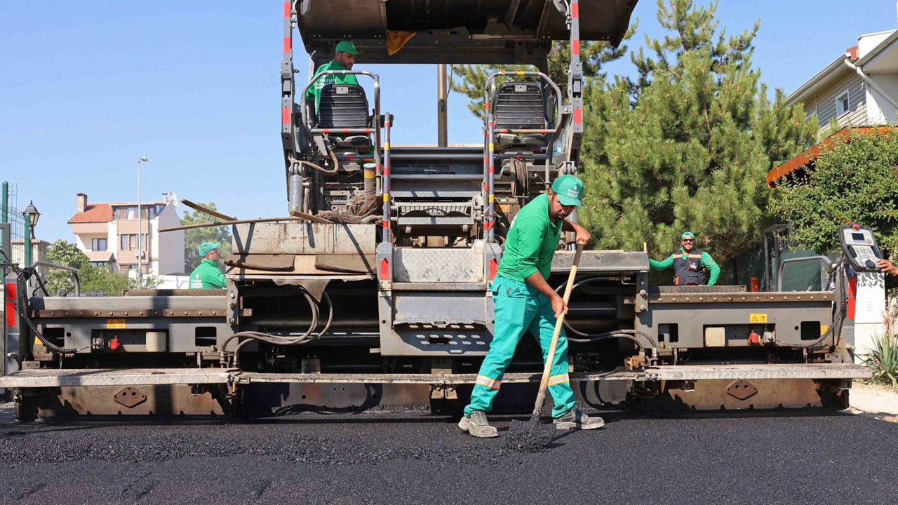Çankaya Ahlatlıbel’de asfaltlar tamamen yenilendi