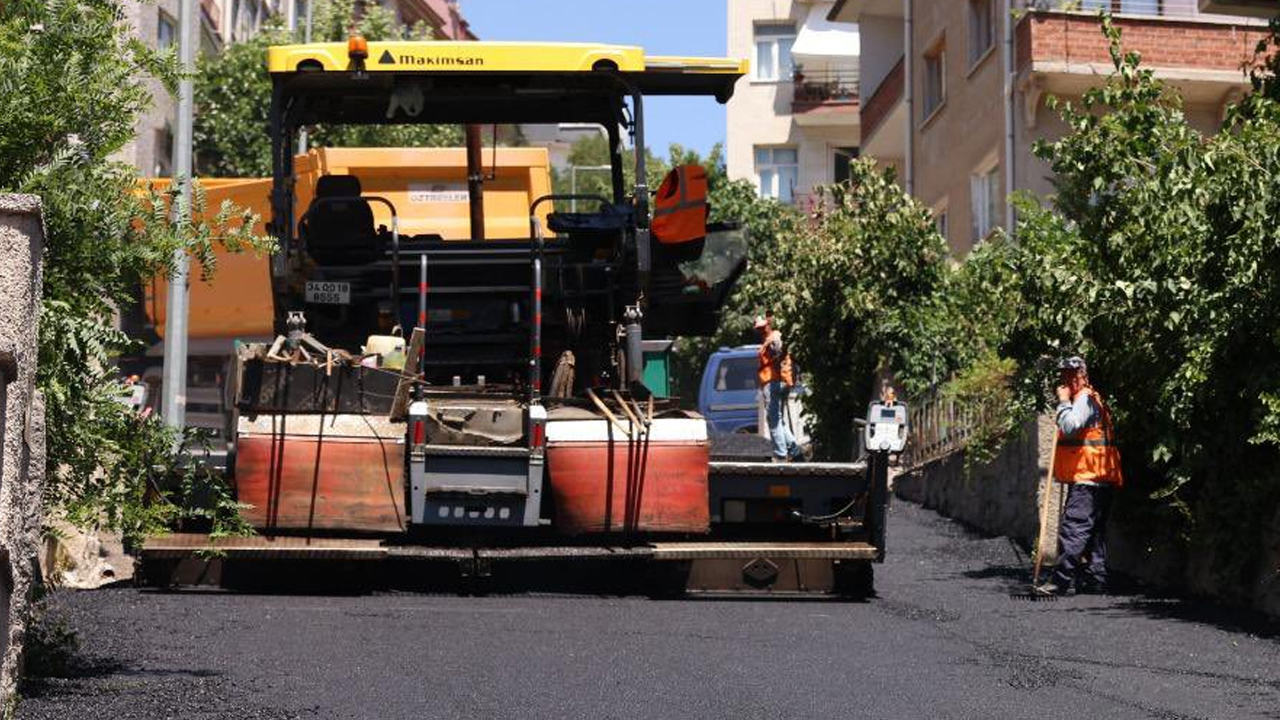 Çankaya’da asfalt atağı: İncesu Mahallesi baştan sona yenilendi