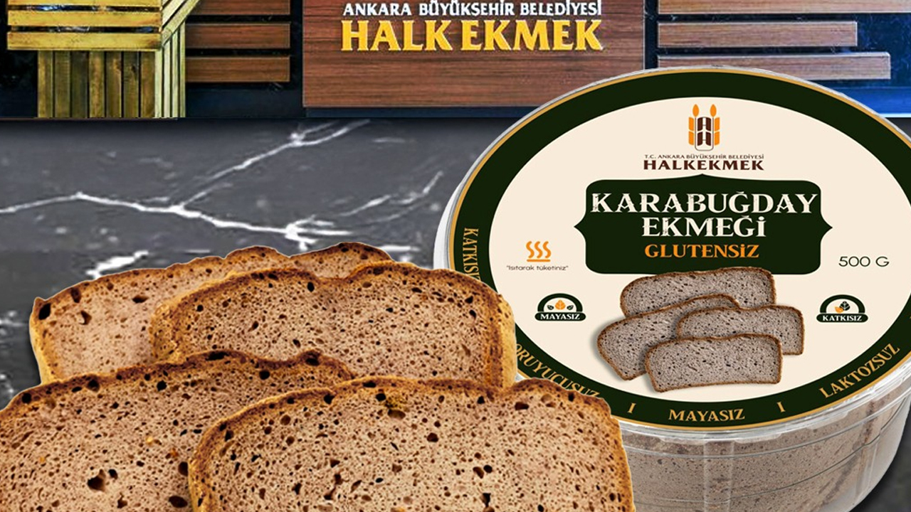 Ankara Halk Ekmek’ten yeni ürün: Glütensiz ekmekler raflarda
