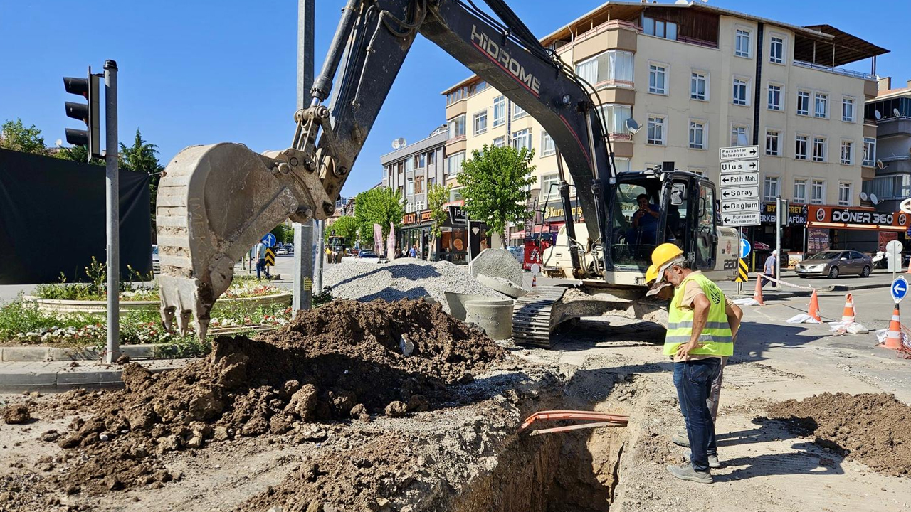 ASKİ’den Pursaklar’a 1400 metrelik yeni atık su hattı