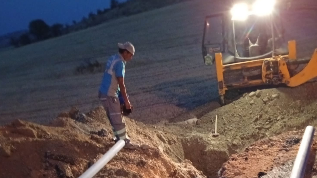 ASKİ Beypazarı’nda su sorununu çözüme kavuşturdu