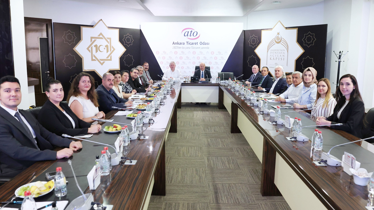 Ankaralı patronlar Haftalık Ekonomik İstişare Toplantısı'nı gerçekleştirdi