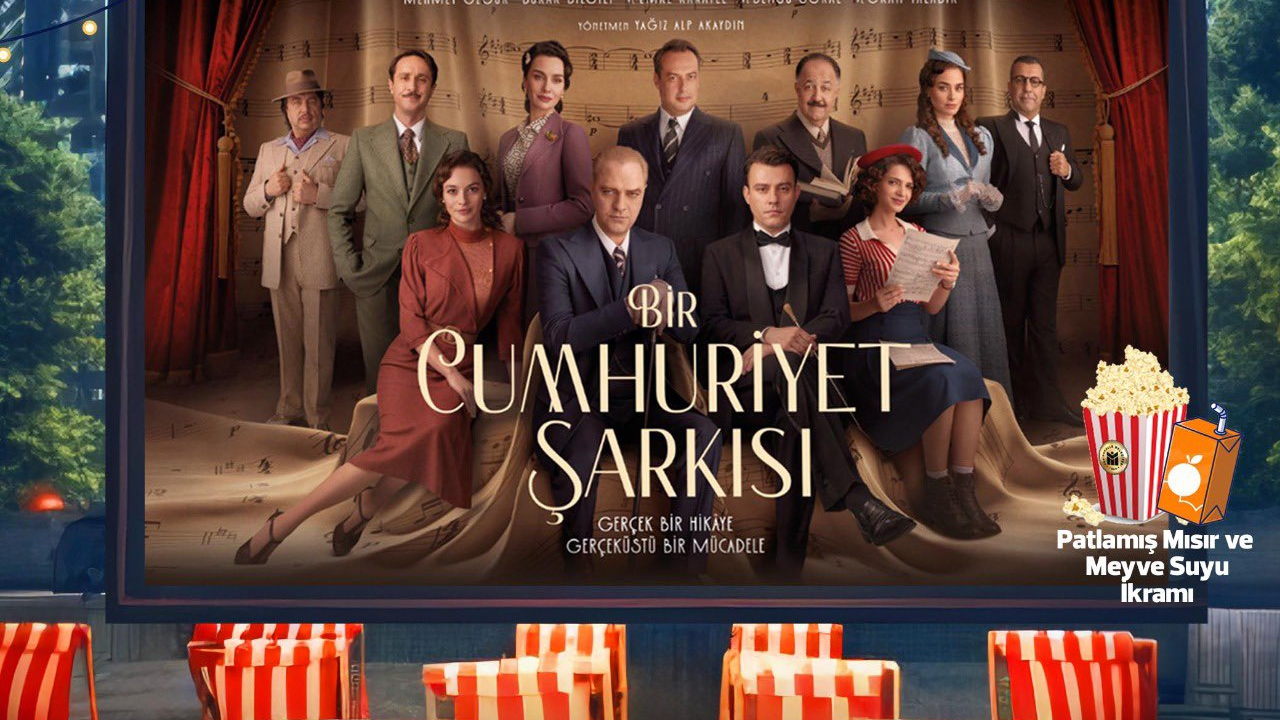 Yenimahalle Karşıyaka Pazar Yeri'nde açık hava sinema keyfi