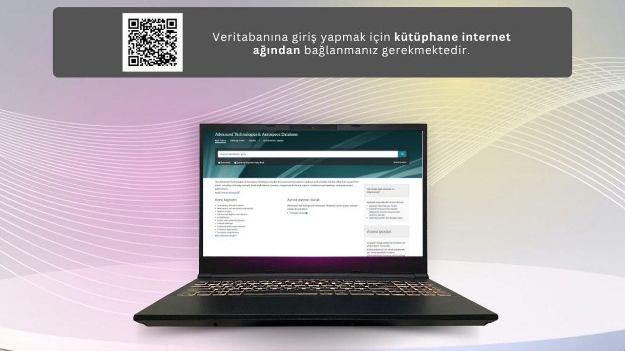 Cumhurbaşkanlığı Kütüphanesi "Aerospace" veritabanını erişime sundu