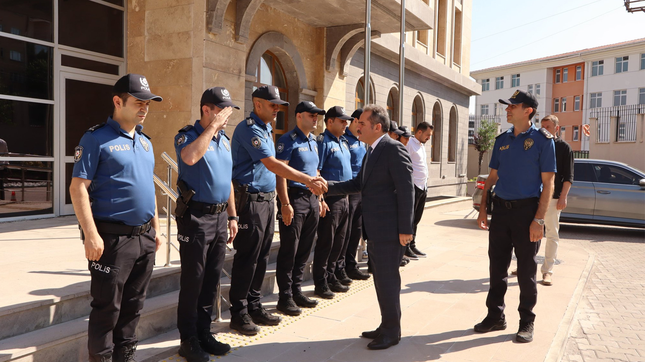 Ankara'daki o kaymakam Emniyet teşkilatını denetledi