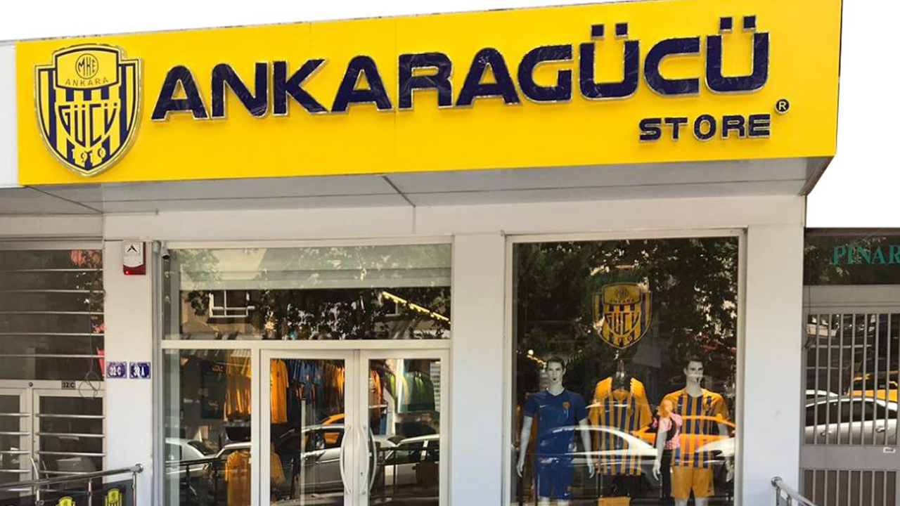 Ankaragücü Store'un adı değişti: "Mühimmat Deposu"