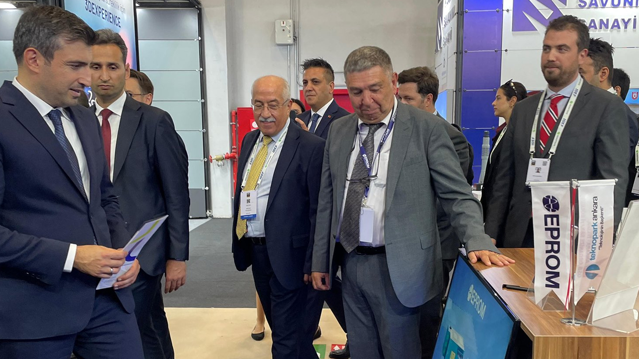 Baykar Başkanı Selçuk Bayraktar İvedik OSB’yi ziyaret etti