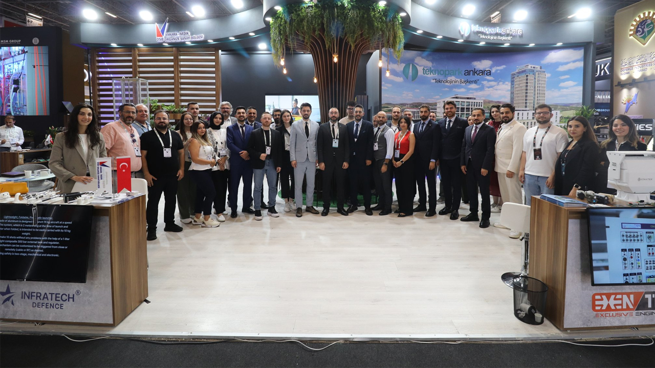 Teknopark Ankara IDEF 2025’e 61 firmayla katıldı