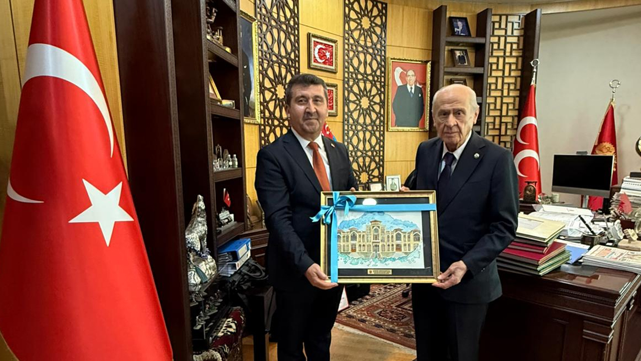 TYB Başkanı Arıcan’dan MHP Lideri Devlet Bahçeli’ye ziyaret