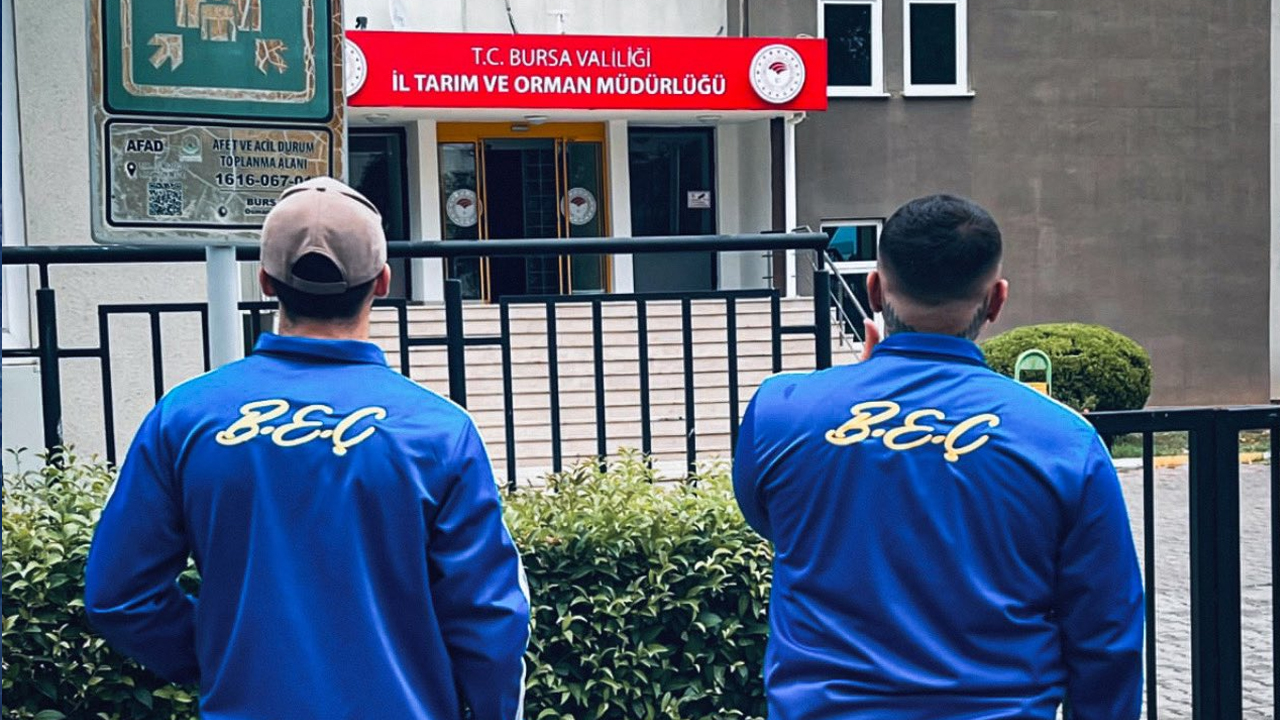 Bekar Evi Çocukları Bursa'da: Fide yardımı yaptılar