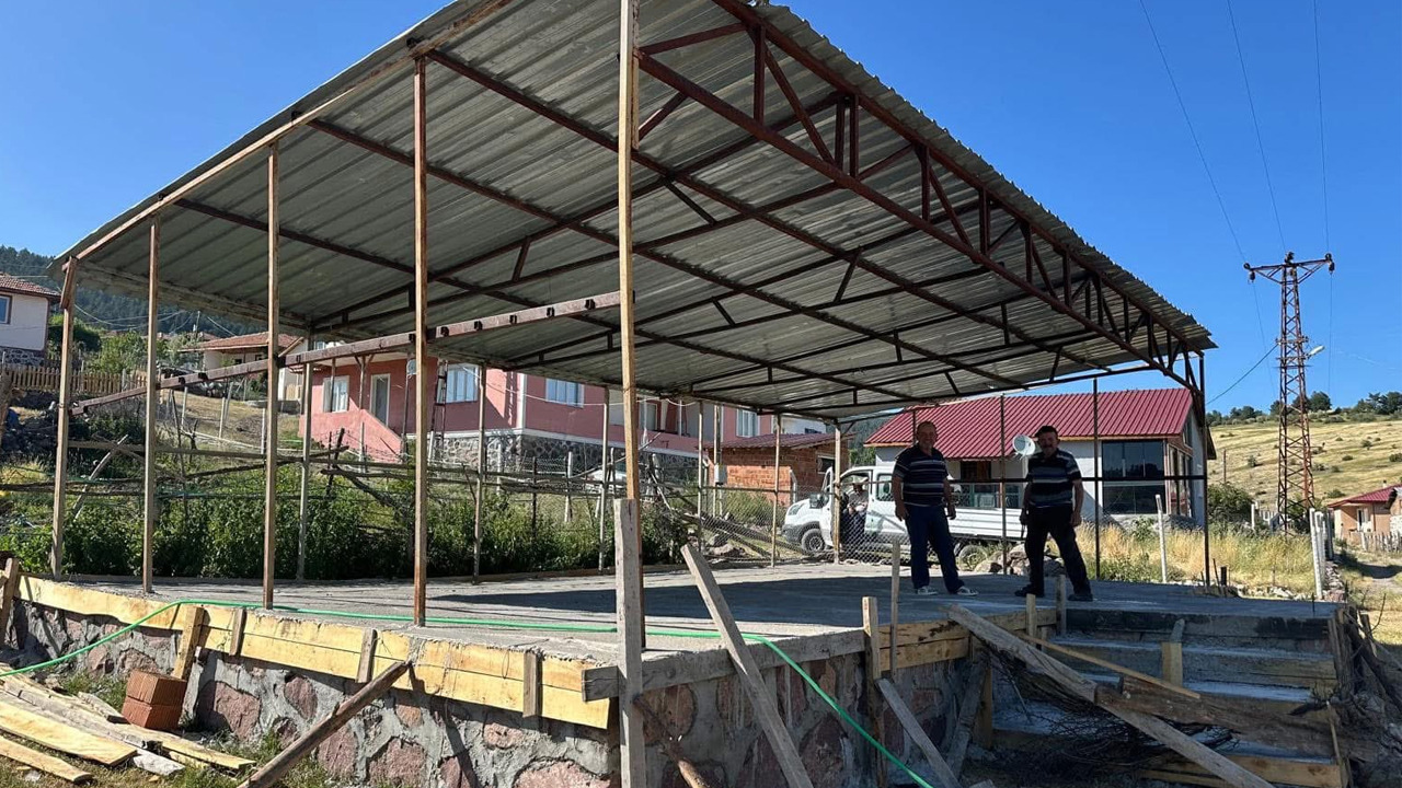 Çamlıdere Eldelek Yaylası’na Hanımlar Konağı ve yemekhane yapılıyor