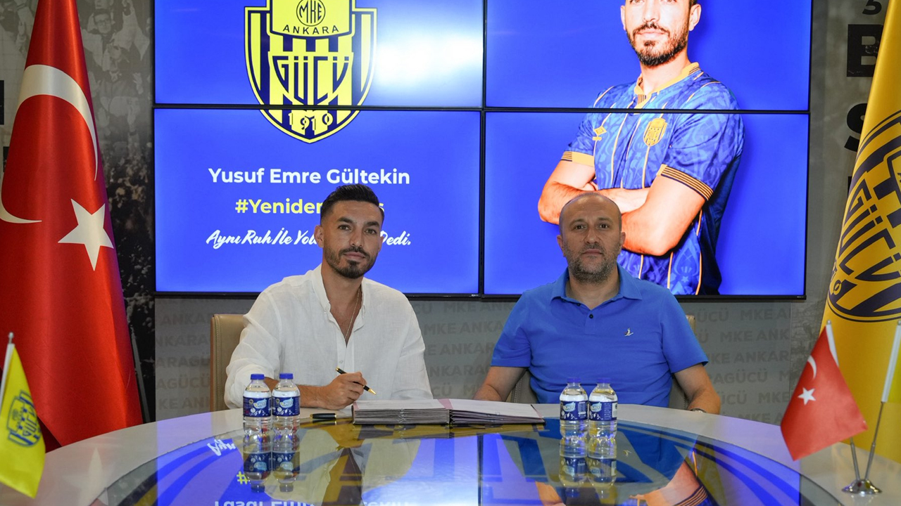 Ankaragücü Yusuf Emre Gültekin ile sözleşme imzaladı