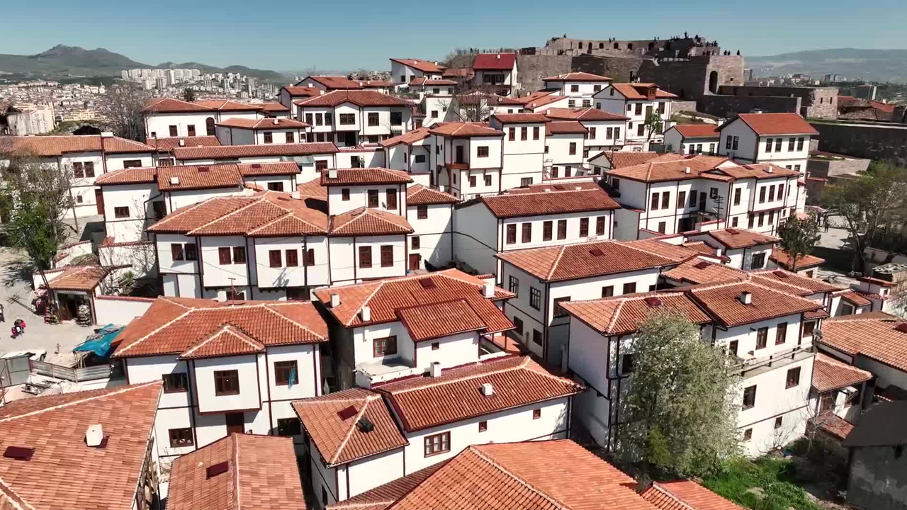 Ankara Kalesi’nde 80 yapı daha restore edildi: Artık güvenli