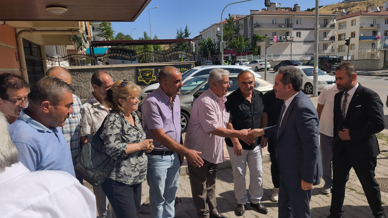 Mamak Kaymakamı muhtarlarla bir araya geldi