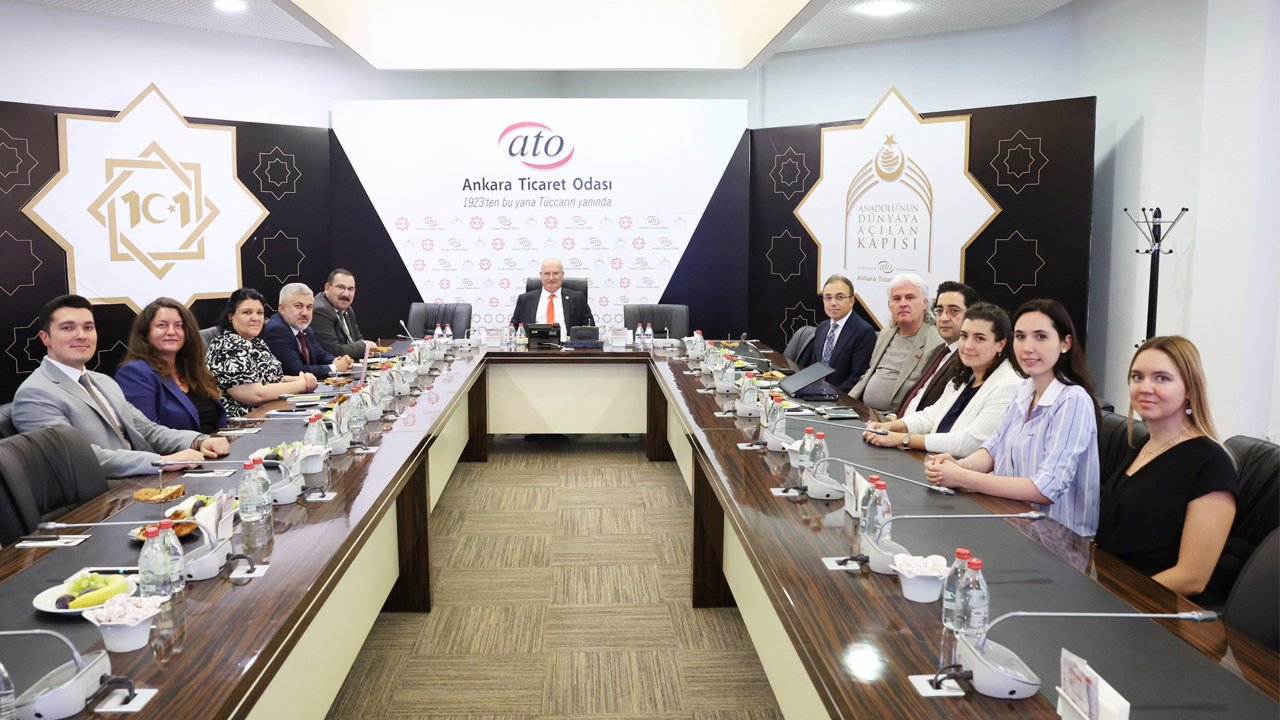 Ankara Ticaret Odası'nda patronlar toplandı: Başkan da katıldı