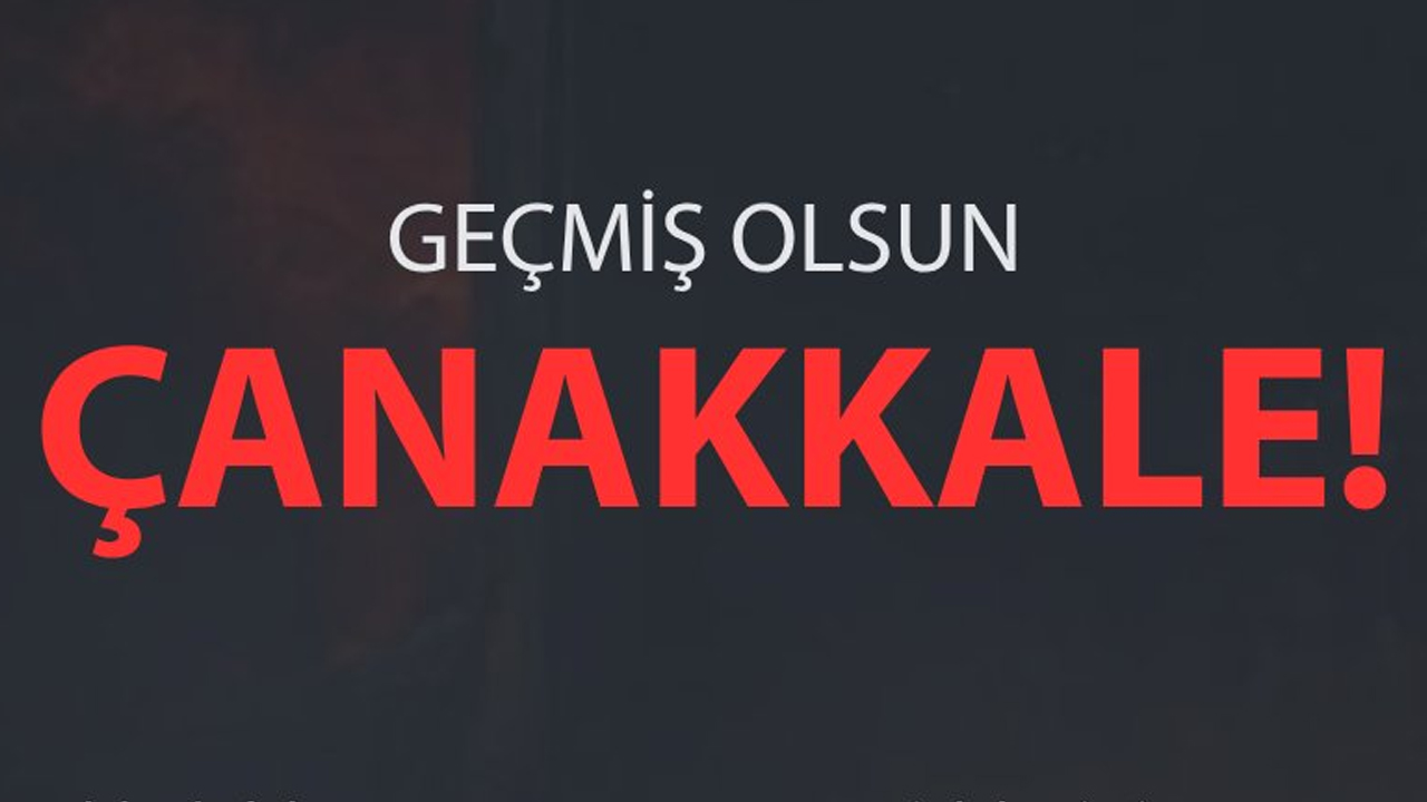 Ankara Barosu Çanakkale’deki yangın için mesaj yayınladı