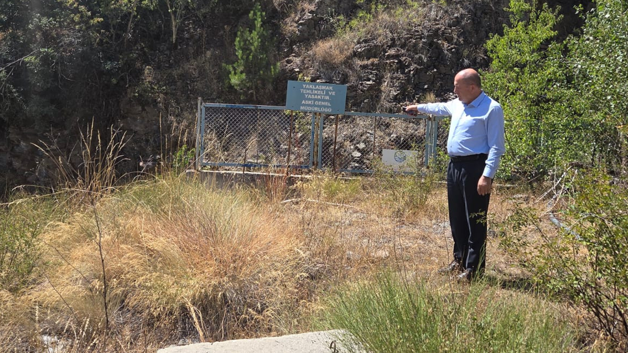 ASKİ Genel Müdürü Akçay Kurtboğazı'nda: Su seviyesi incelendi