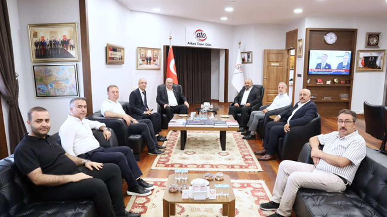 Kafe işletmecileri Ankara Ticaret Odası'nda toplandı