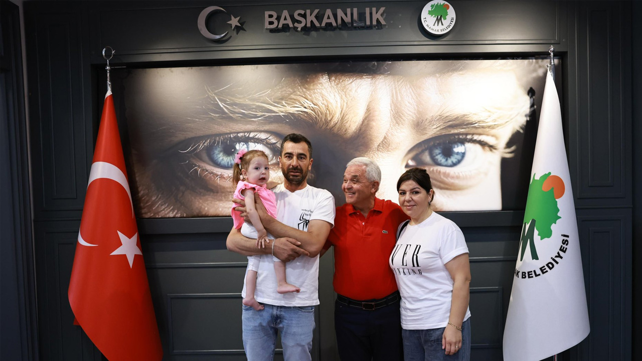 Mamak'ta SMA’lı Alya Bebek için destek çağrısı yapıldı