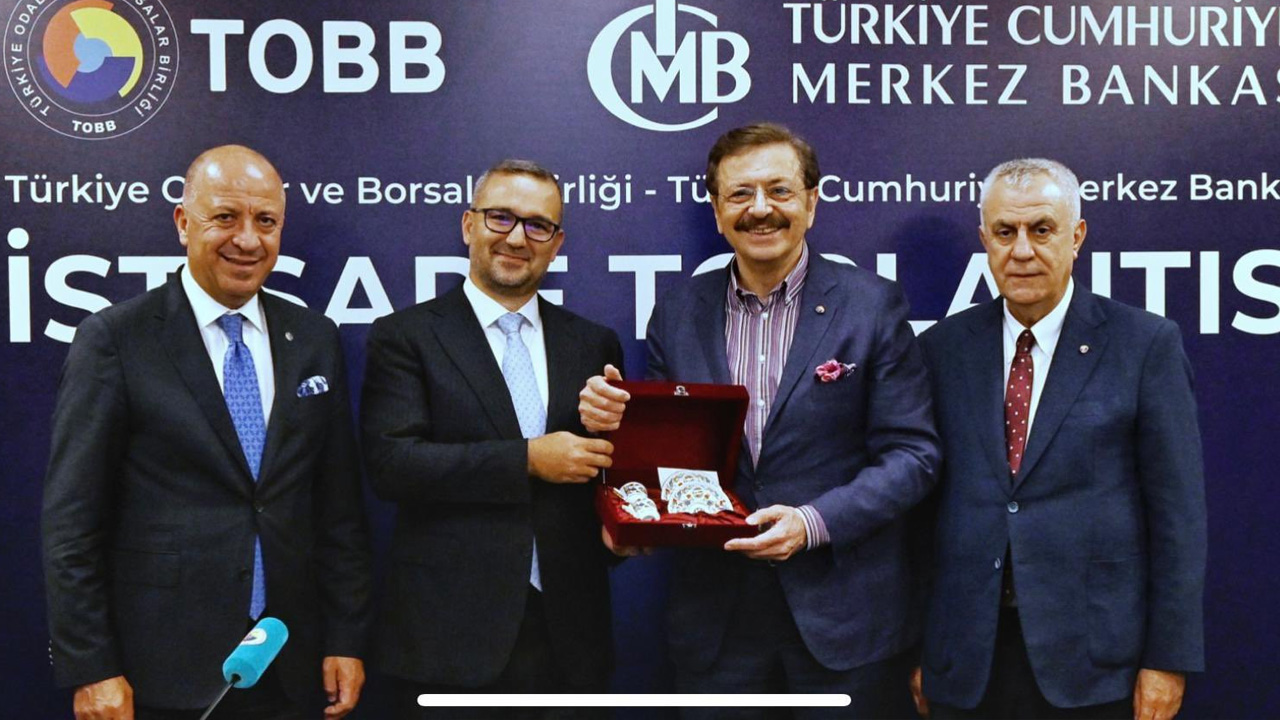 Ankaralı patronlar Merkez Bankası Başkanı Karahan ile görüştü