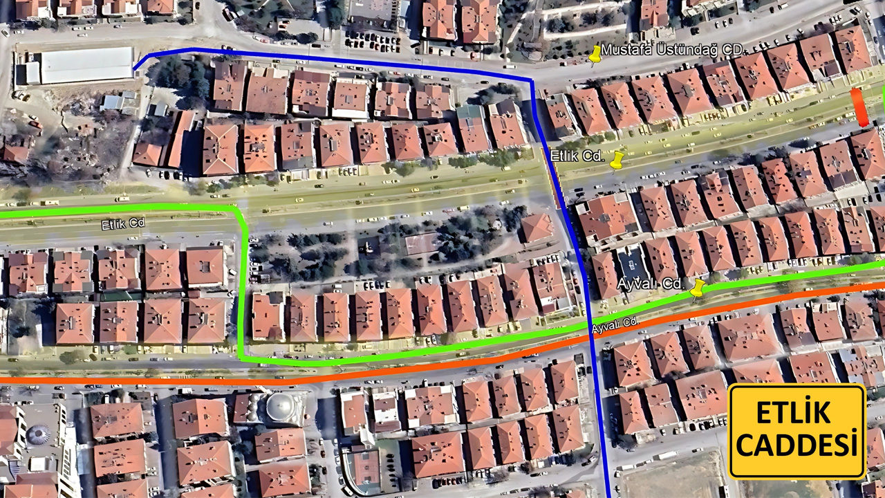 Ankara’da Etlik ve Ayvalı caddeleri trafiğe kapatılacak