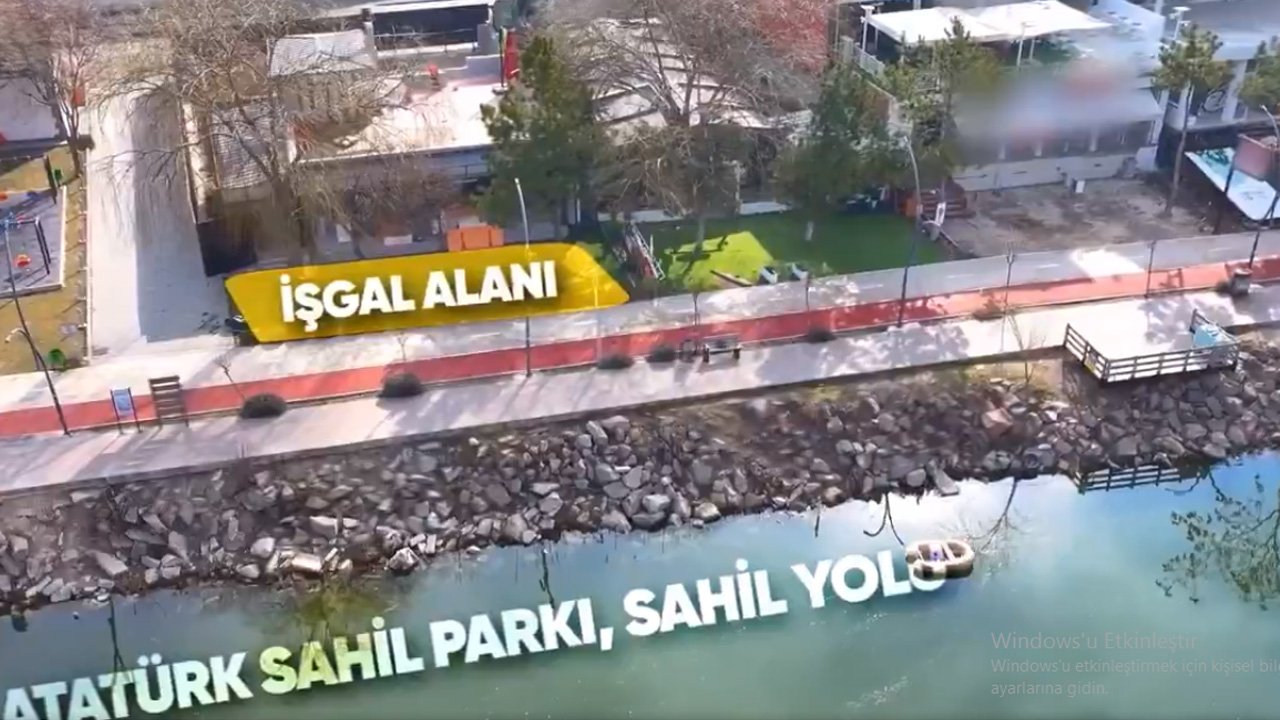 Mogan sahillerinde işgale son verildi; yeşil alanlar halka açıldı