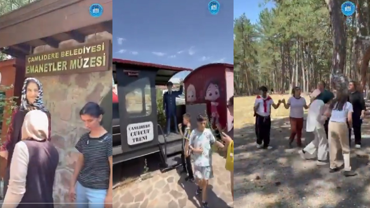 Akyurtlu engelli öğrenciler Çamlıdere’de doyasıya eğlendi