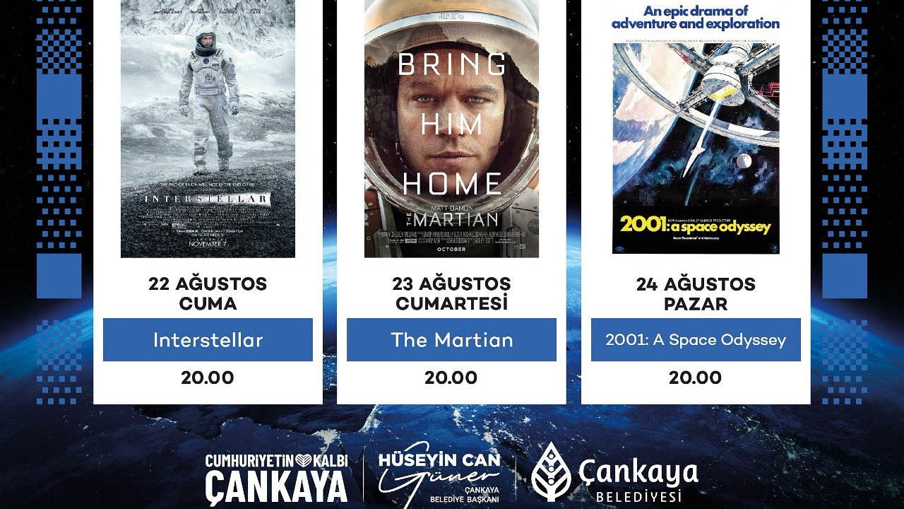 Çankaya’da Uzay Filmleri Festivali’nde final haftası