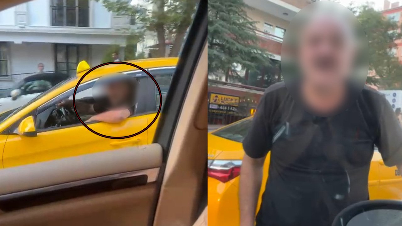 Ankara’da taksici zorbalığı: Küfredip tekmeledi; cezayı yedi