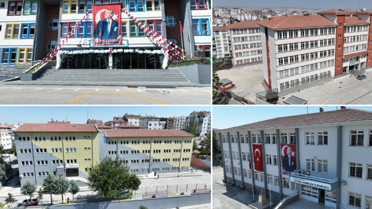 Etimesgut Belediyesi ilçedeki 30 okulu yeniledi