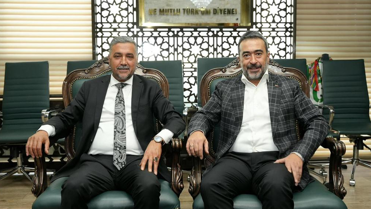 AK Parti Ankara İl Başkanı, MHP Ankara İl Başkanı'nı ziyaret etti