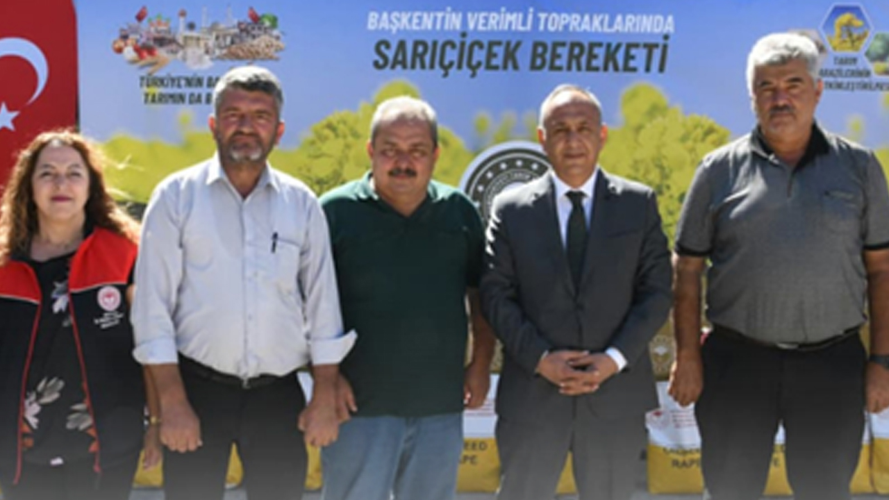 Ankara Tarım Müdürlüğü devrede: Çiftçiye tonlarca tohum dağıtıldı